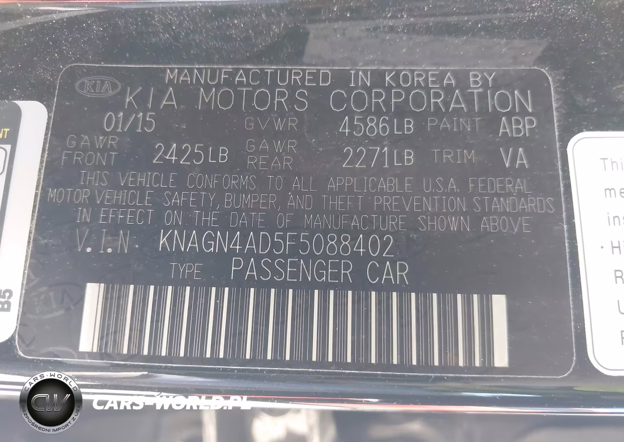 2015 Kia Optima Hybrid Ex VIN:KNAGN4AD5F5088402 - 9
