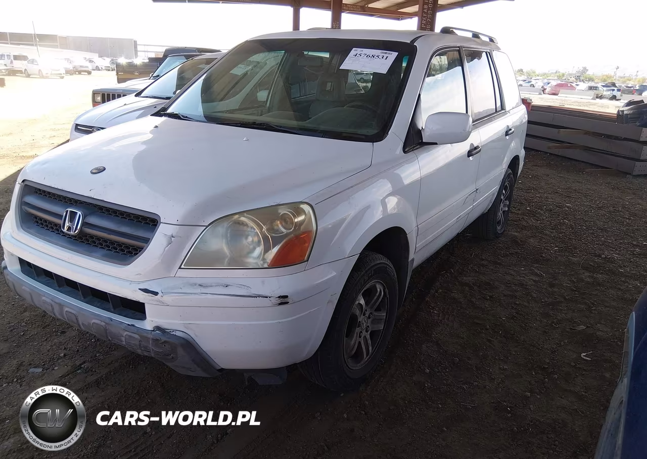 2004 Honda Pilot Ex-L VIN:2HKYF18684H506362 - 2