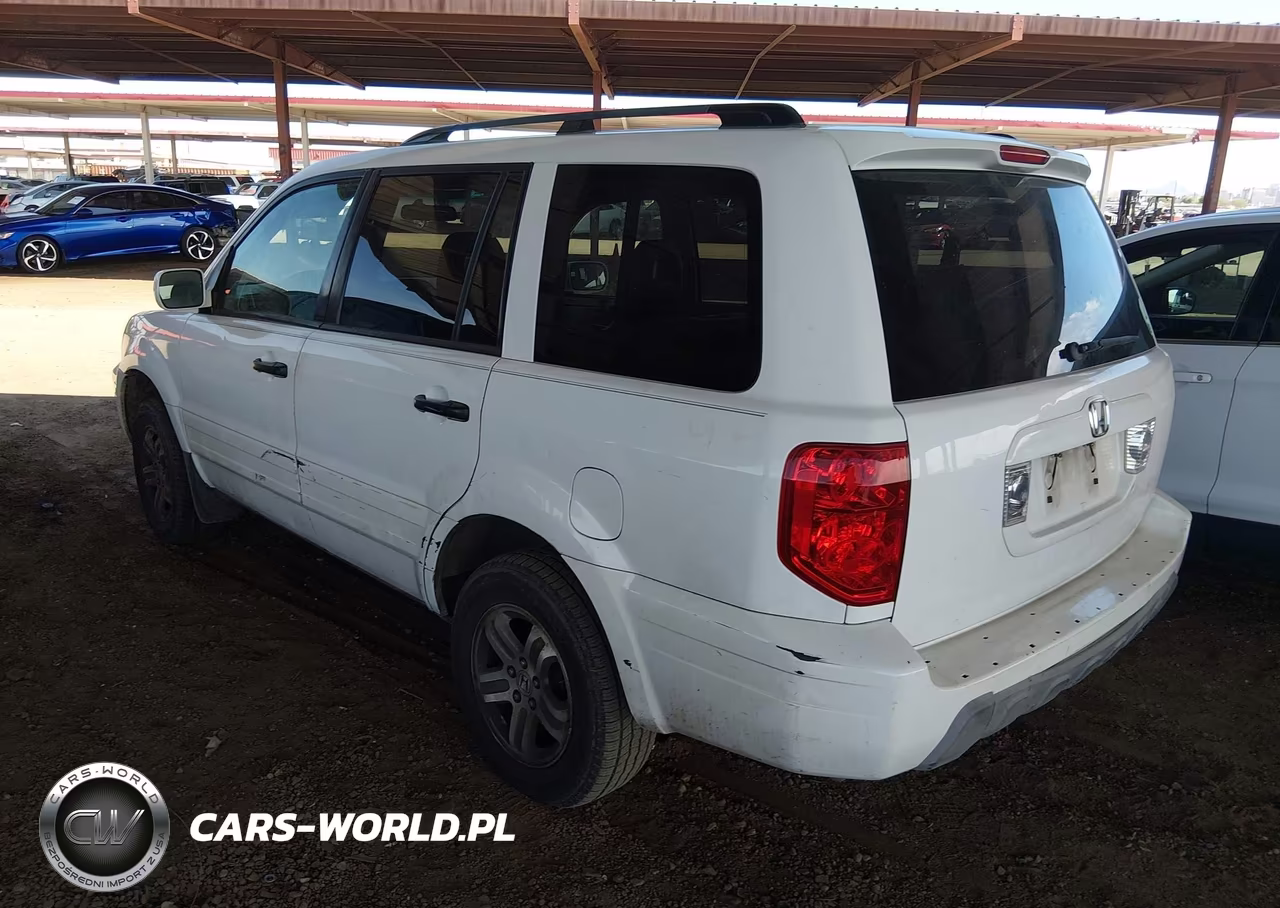 2004 Honda Pilot Ex-L VIN:2HKYF18684H506362 - 3