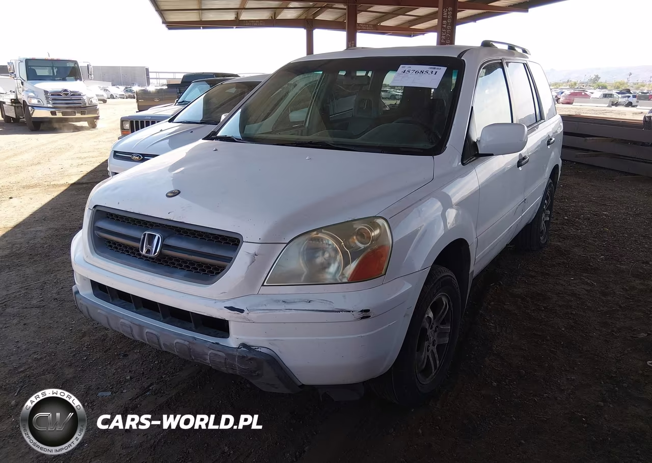 2004 Honda Pilot Ex-L VIN:2HKYF18684H506362 - 6