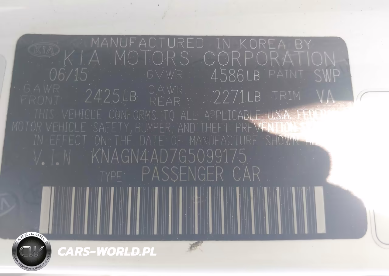 2016 Kia Optima Hybrid Ex VIN:KNAGN4AD7G5099175 - 9
