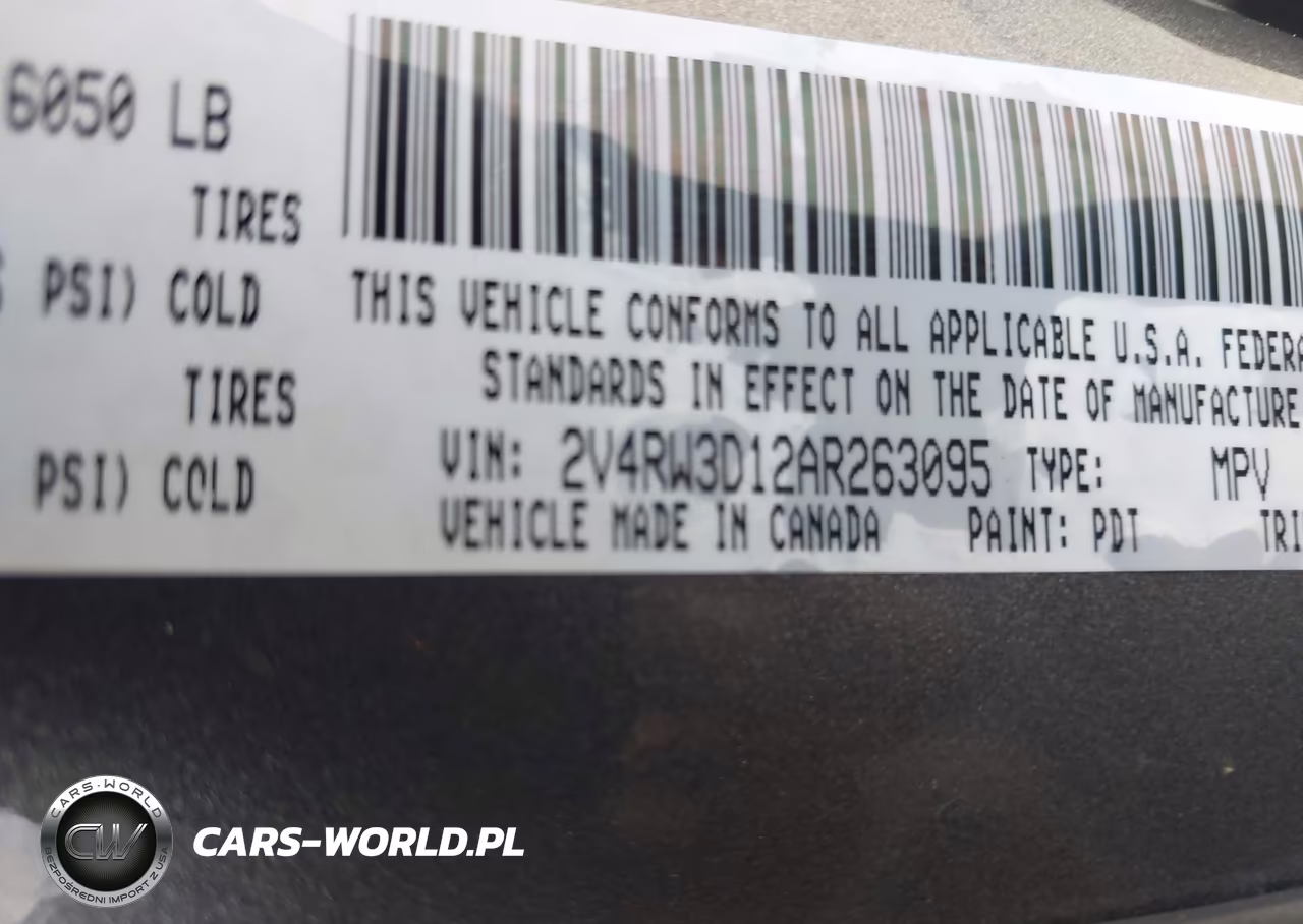 2010 Volkswagen Routan Se VIN:2V4RW3D12AR263095 - 9