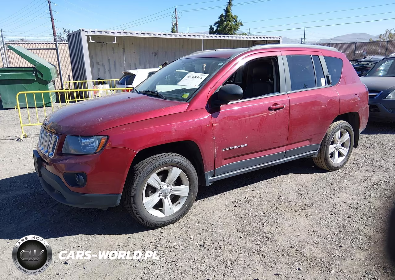 2014 Jeep Compass Latitude VIN:1C4NJDEB2ED885192 - 2
