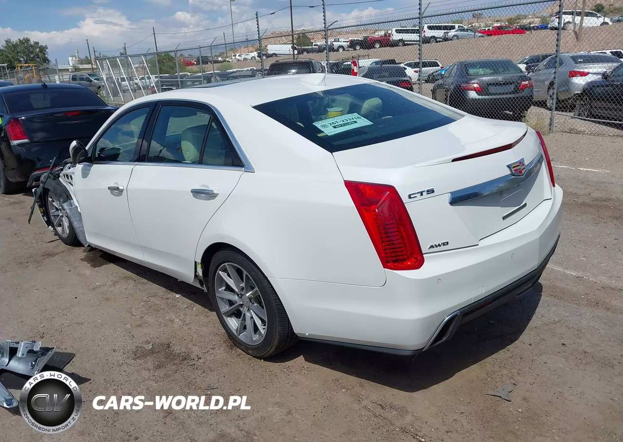 2018 Cadillac Cts Luxury VIN:1G6AX5SS8J0128664 - 3