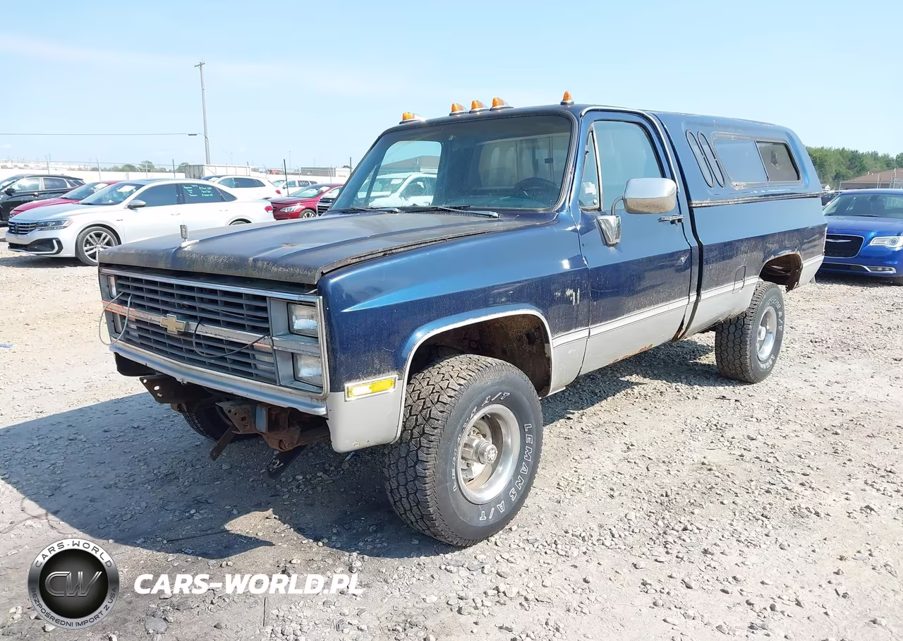 1983 Chevrolet K10 VIN:1GCEK14H7DJ115247 - 2