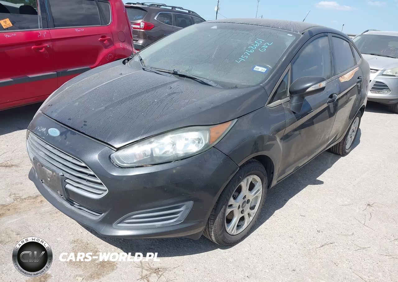 2014 Ford Fiesta Se VIN:3FADP4BJ1EM195725 - 2