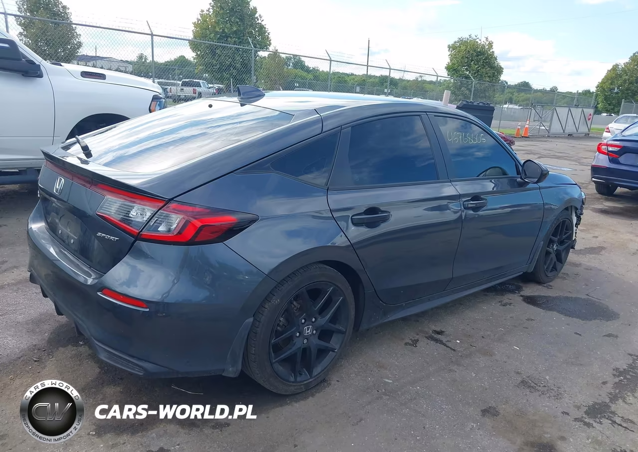 2025 Honda Civic Sedan Sport VIN:19XFL2H81SE010103 - 4
