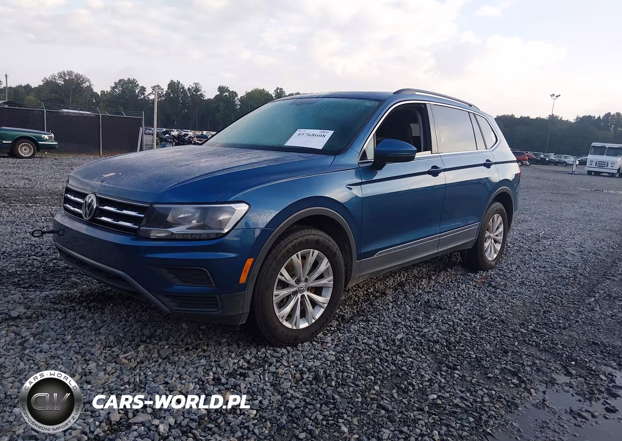 2018 Volkswagen Tiguan 2.0T Se-2.0T Sel VIN:3VV3B7AX9JM166397 - 2