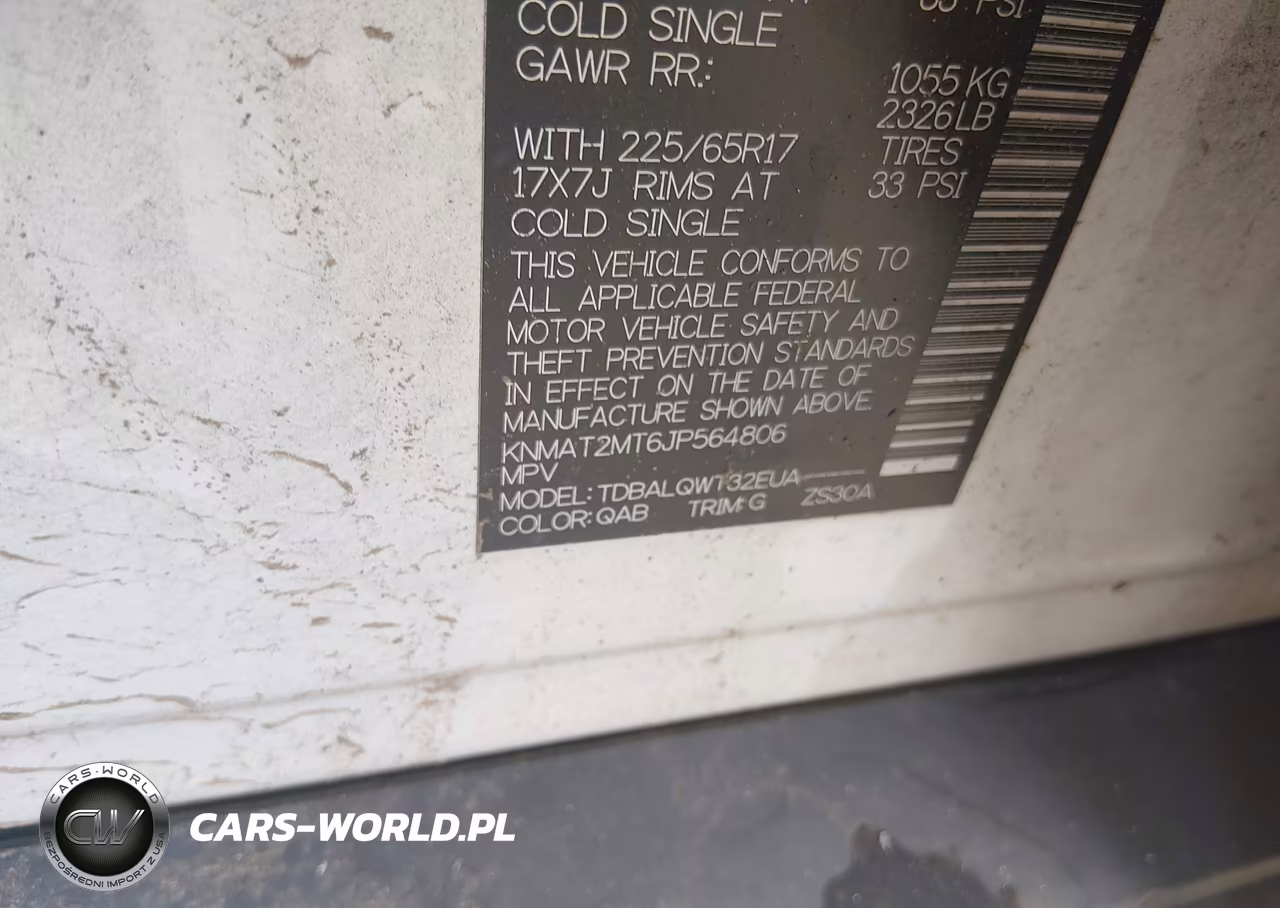 2018 Nissan Rogue Sv VIN:KNMAT2MT6JP564806 - 7