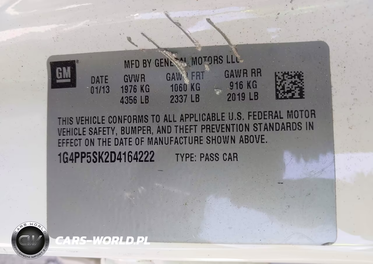 2013 Buick Verano VIN:1G4PP5SK2D4164222 - 9