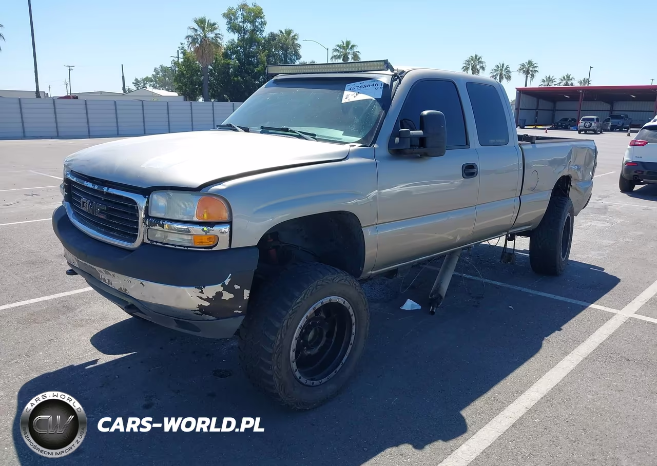 2001 GMC Sierra 2500Hd Sle VIN:1GTHK29UX1E166836 - 2