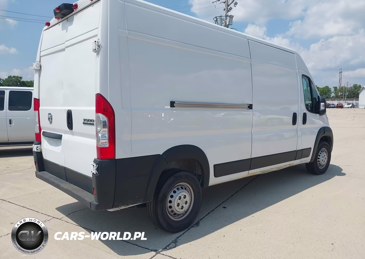 2025 Ram Promaster 3500 Tradesman High Roof 159 Wb W-Pass Seat VIN:3C6MRVHG2SE549240 - 4