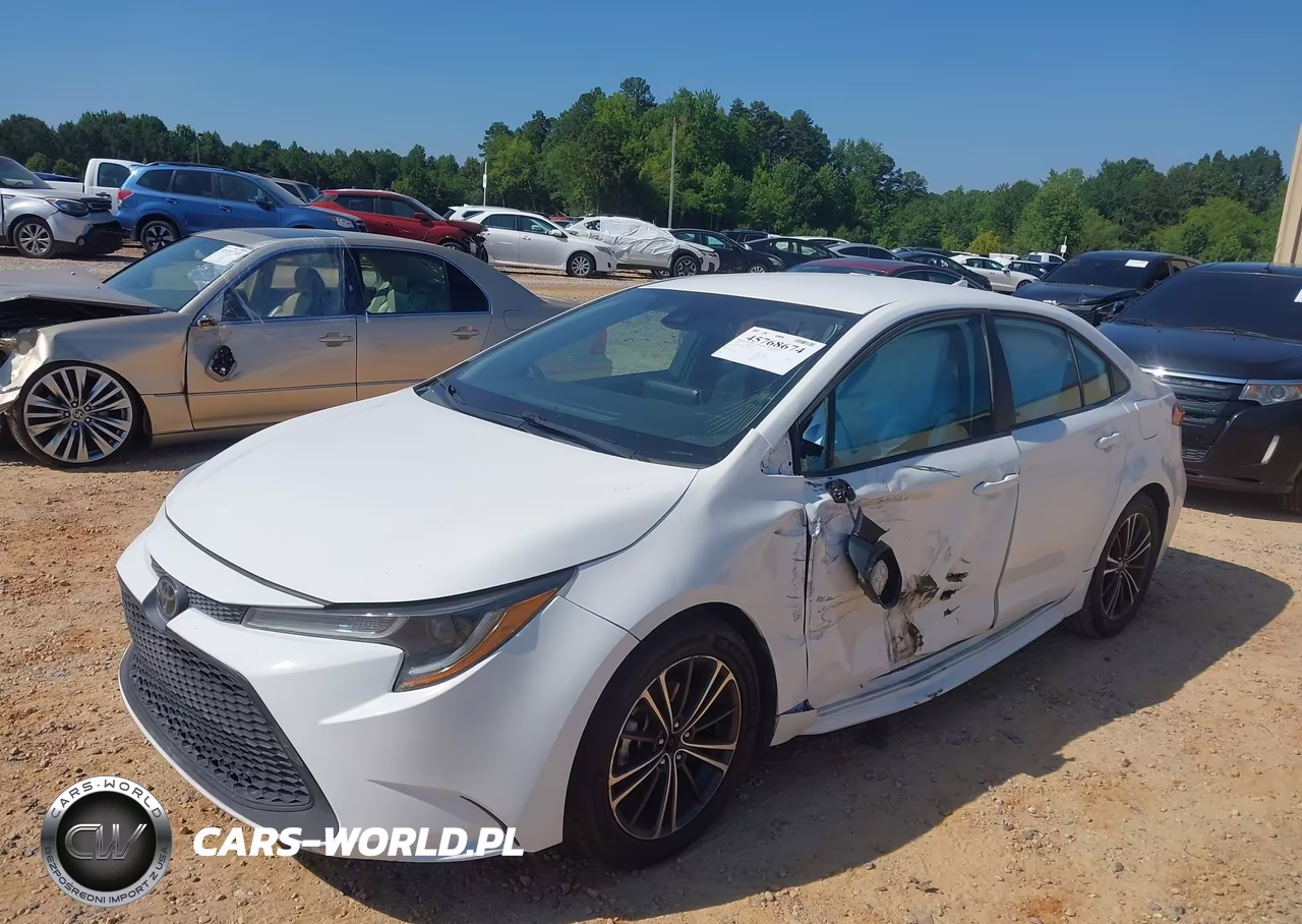 2020 Toyota Corolla Le VIN:5YFEPRAEXLP087349 - 2