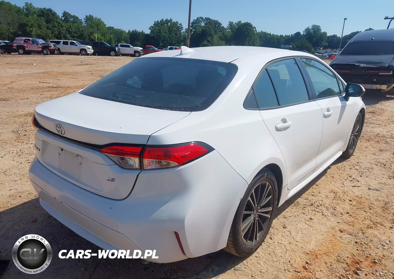 2020 Toyota Corolla Le VIN:5YFEPRAEXLP087349 - 4