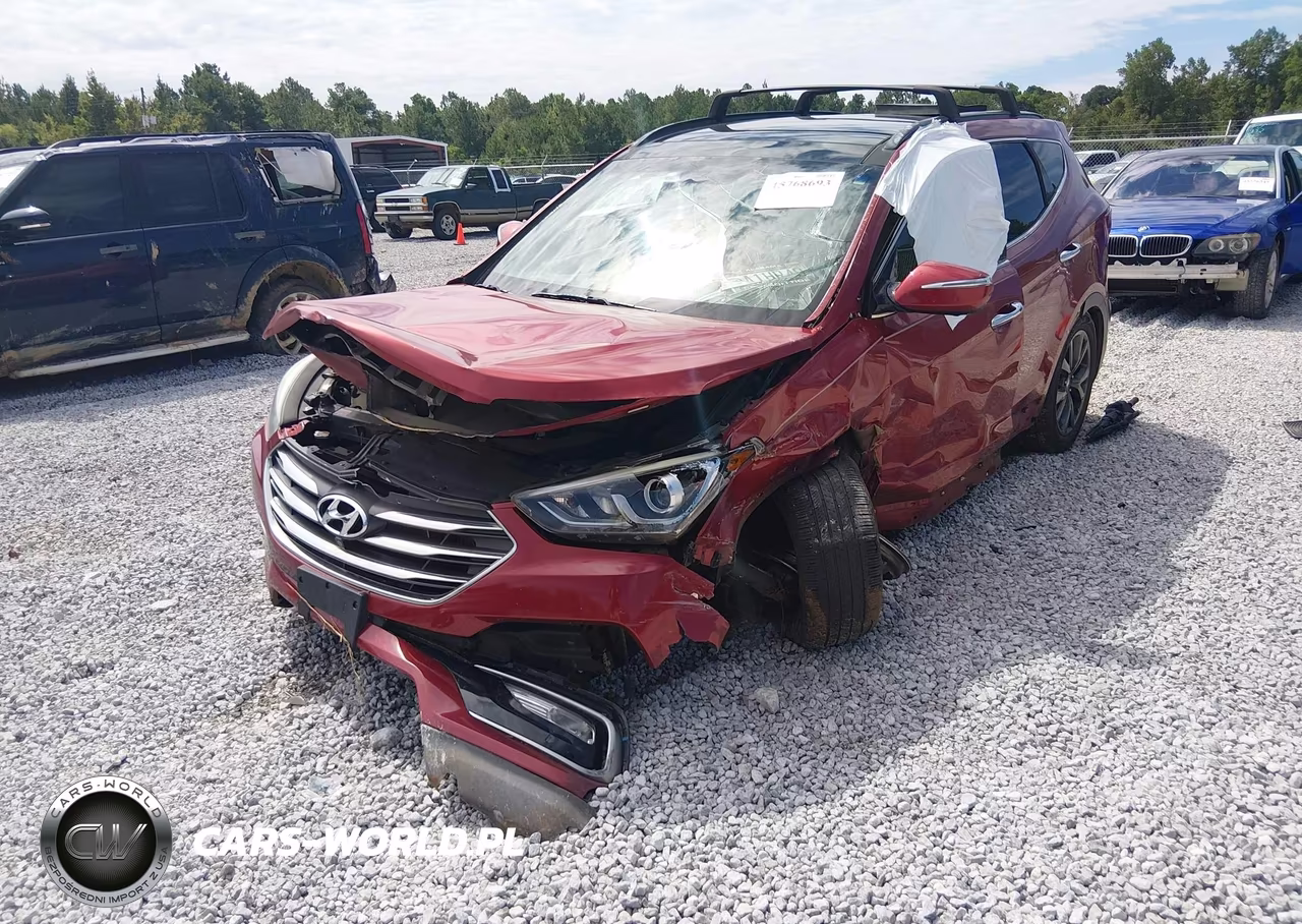 2017 Hyundai Santa Fe Sport 2.0T Ultimate VIN:5XYZW4LA5HG422482 - 2