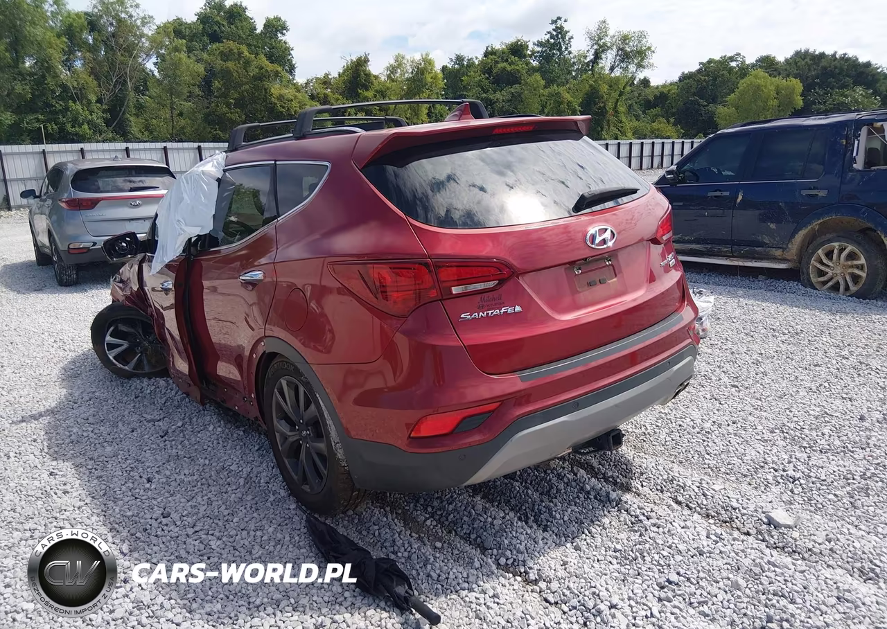 2017 Hyundai Santa Fe Sport 2.0T Ultimate VIN:5XYZW4LA5HG422482 - 3