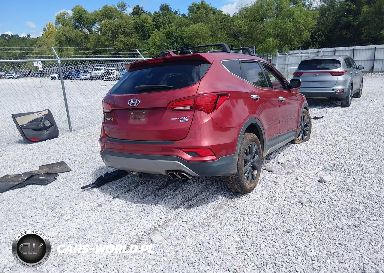 2017 Hyundai Santa Fe Sport 2.0T Ultimate VIN:5XYZW4LA5HG422482 - 4