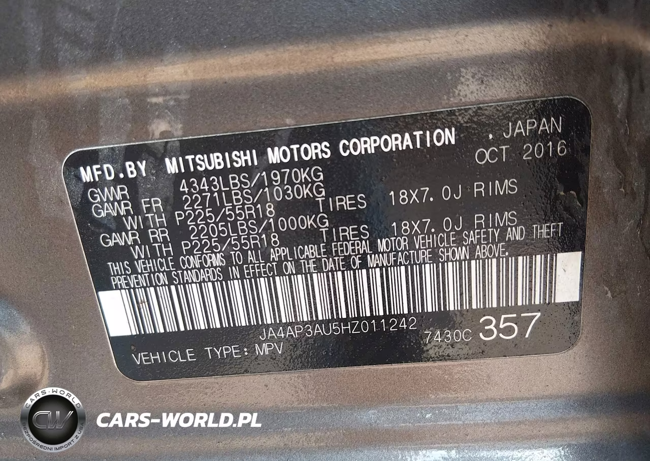 2017 Mitsubishi Outlander Sport 2.0 Es-2.0 Le VIN:JA4AP3AU5HZ011242 - 9