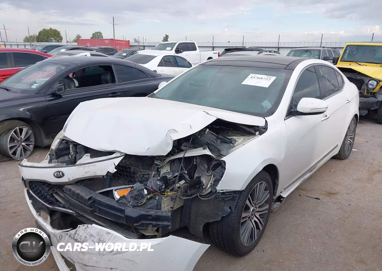 2014 Kia Cadenza Premium VIN:KNALN4D79E5163864 - 2