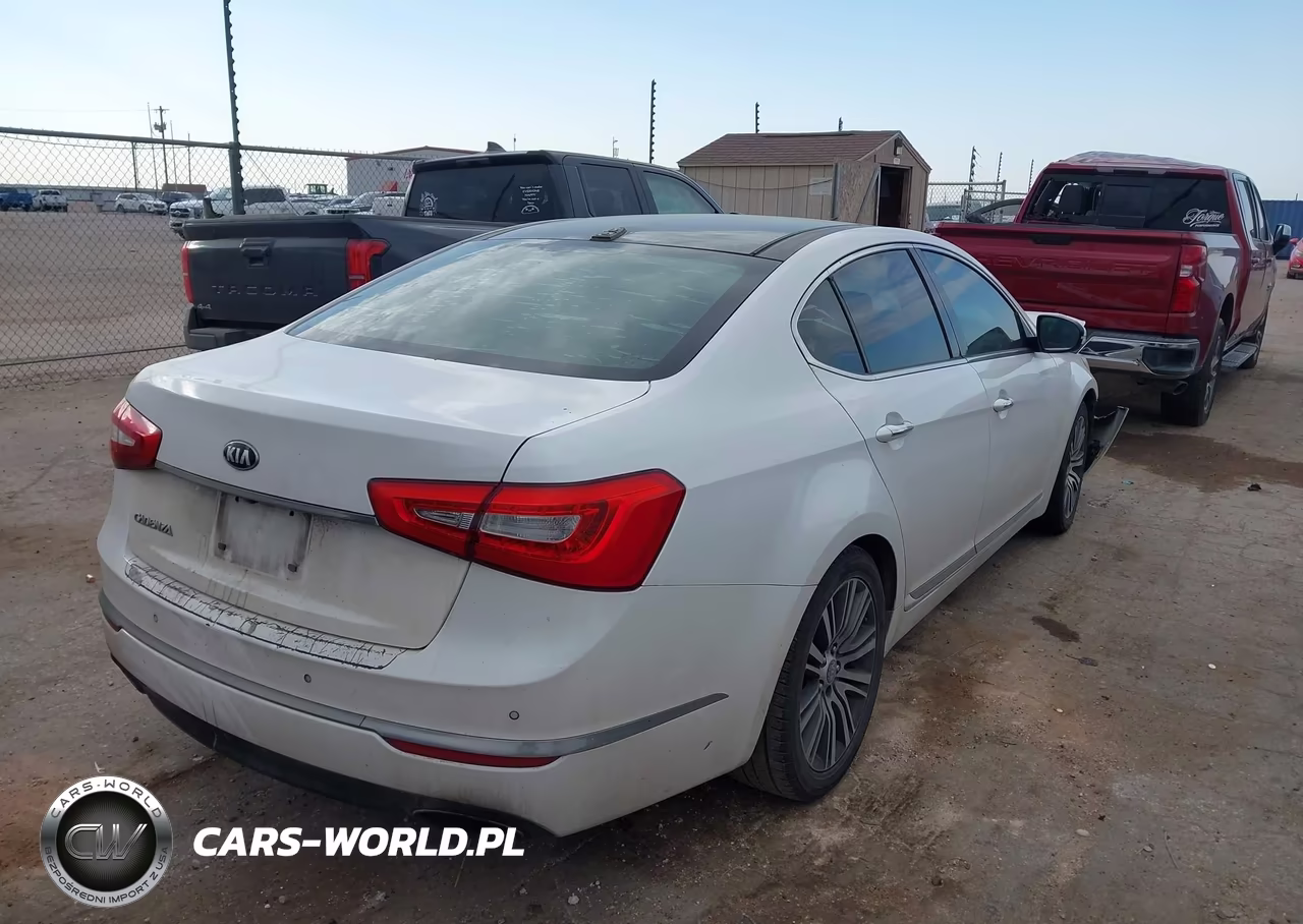 2014 Kia Cadenza Premium VIN:KNALN4D79E5163864 - 4