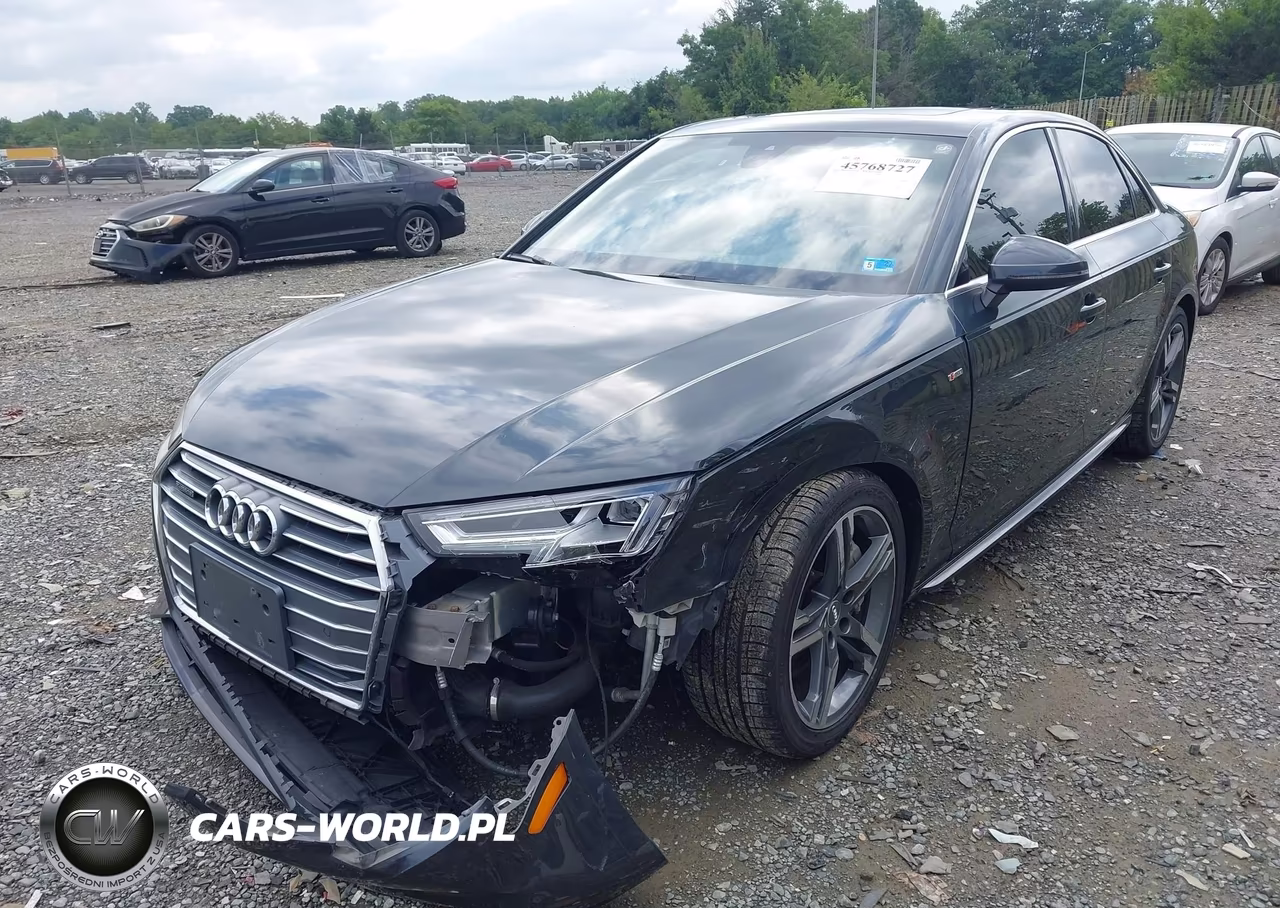 2018 Audi A4 2.0T Premium-2.0T Tech Premium VIN:WAUENAF49JN008106 - 2
