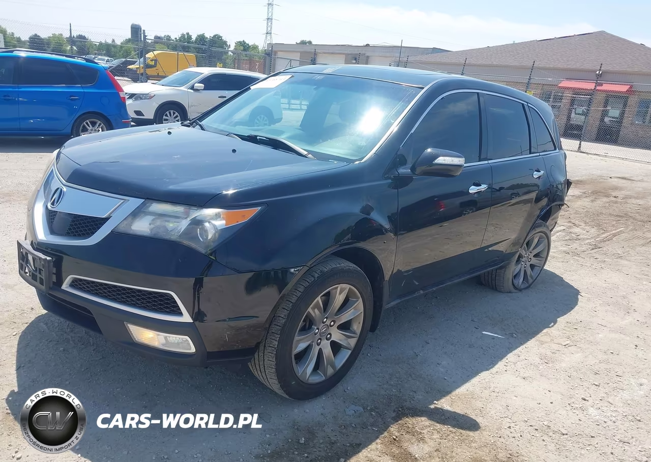2010 Acura Mdx Advance Package VIN:2HNYD2H57AH517208 - 2
