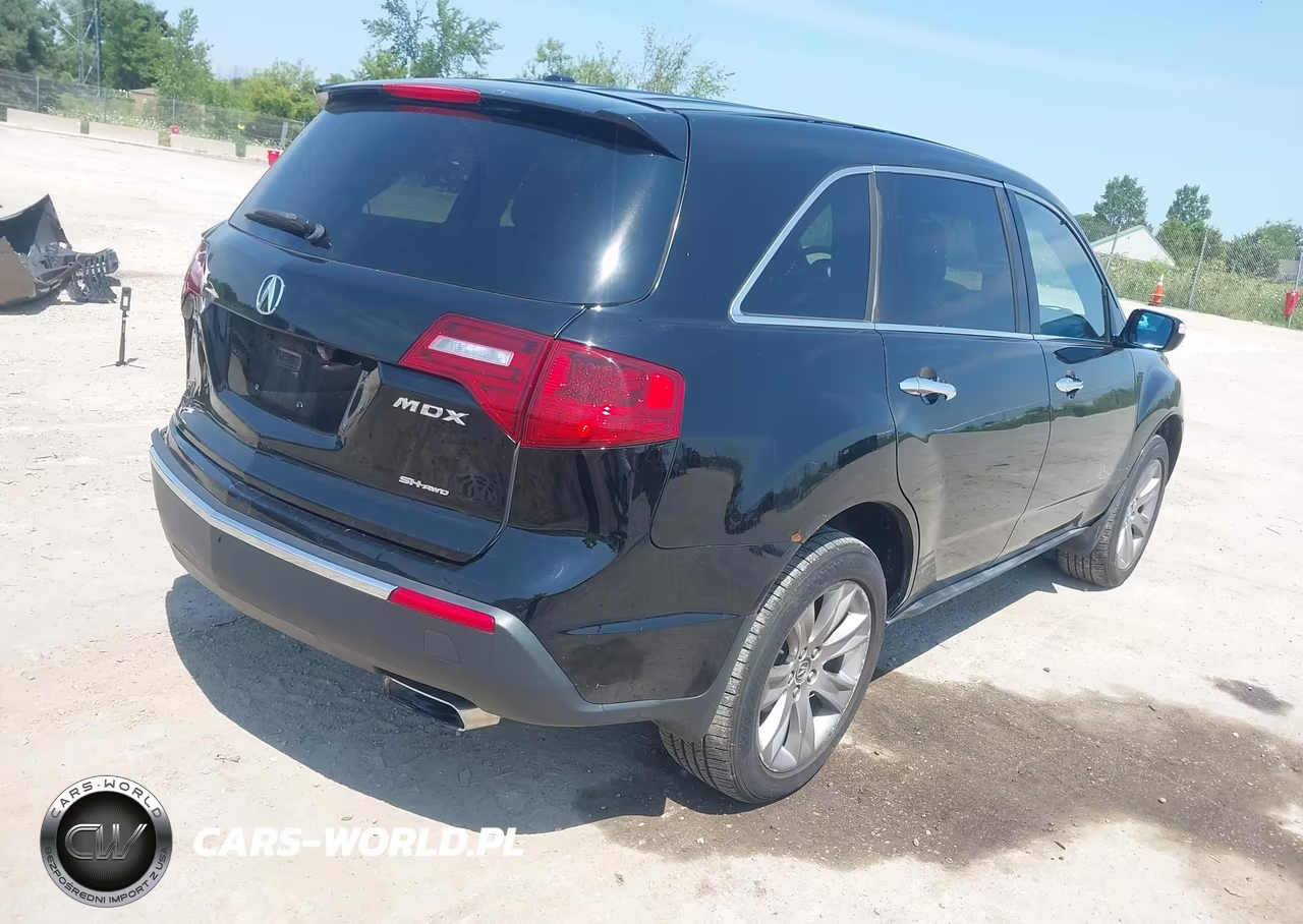 2010 Acura Mdx Advance Package VIN:2HNYD2H57AH517208 - 4