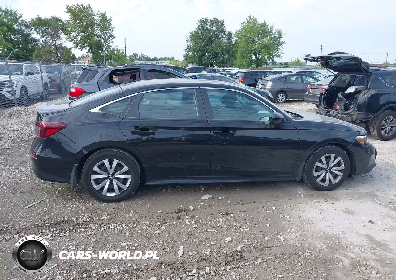 2025 Honda Civic Lx VIN:2HGFE2F26SH511194 - 13
