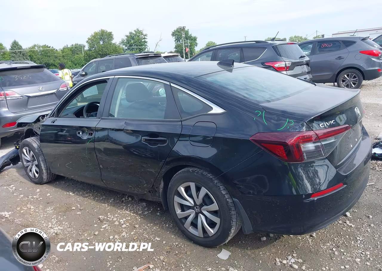 2025 Honda Civic Lx VIN:2HGFE2F26SH511194 - 14