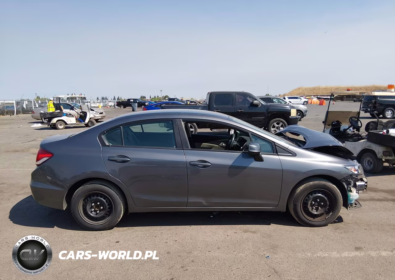 2013 Honda Civic Lx VIN:19XFB2F57DE256166 - 14