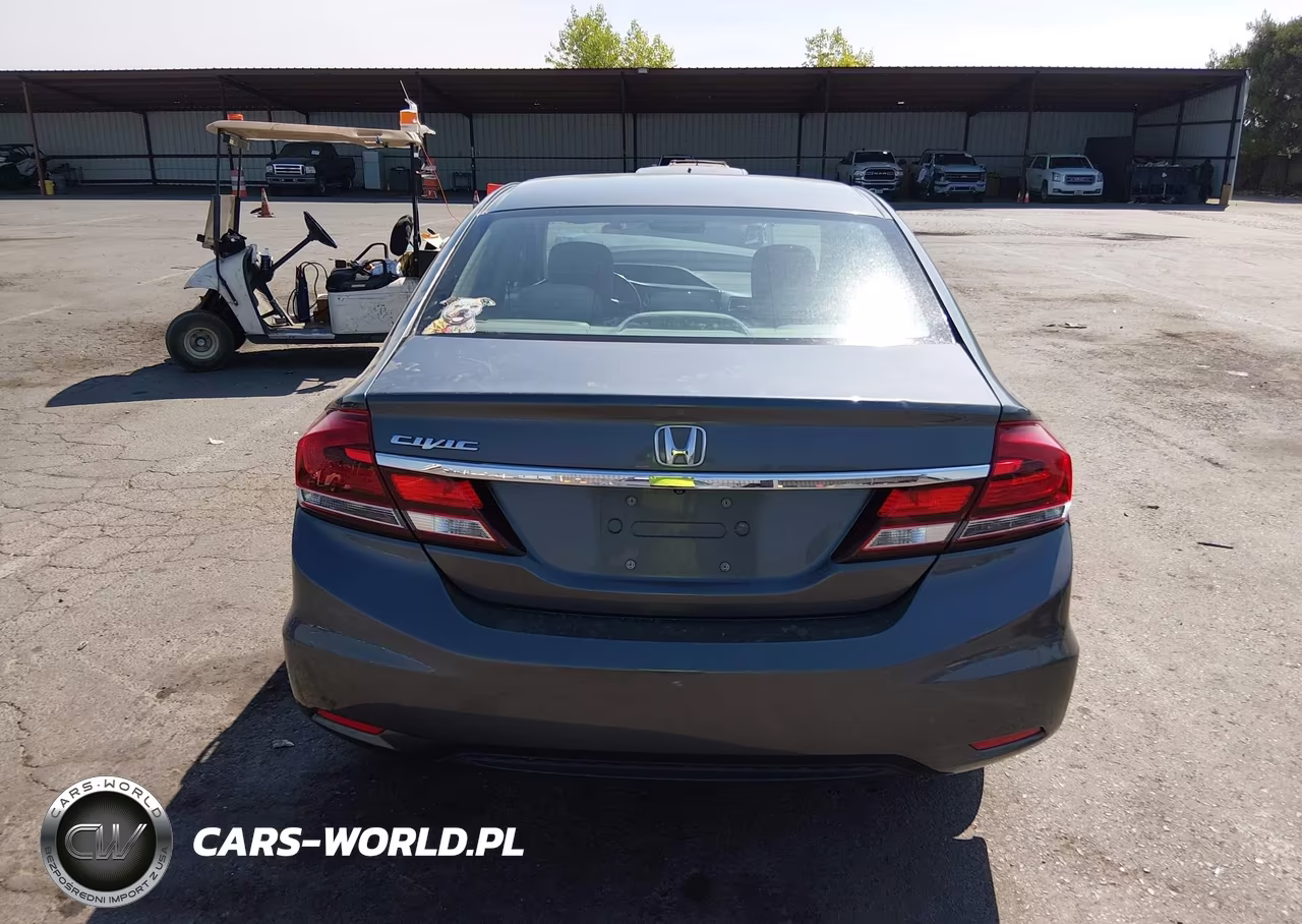 2013 Honda Civic Lx VIN:19XFB2F57DE256166 - 17