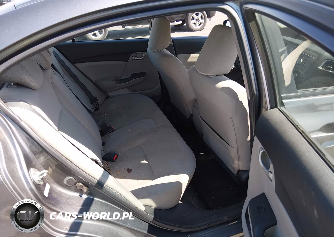 2013 Honda Civic Lx VIN:19XFB2F57DE256166 - 8