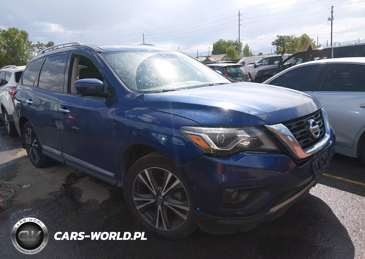 2018 Nissan Pathfinder Platinum-S-Sl-Sv VIN:5N1DR2MM6JC618287 - 1