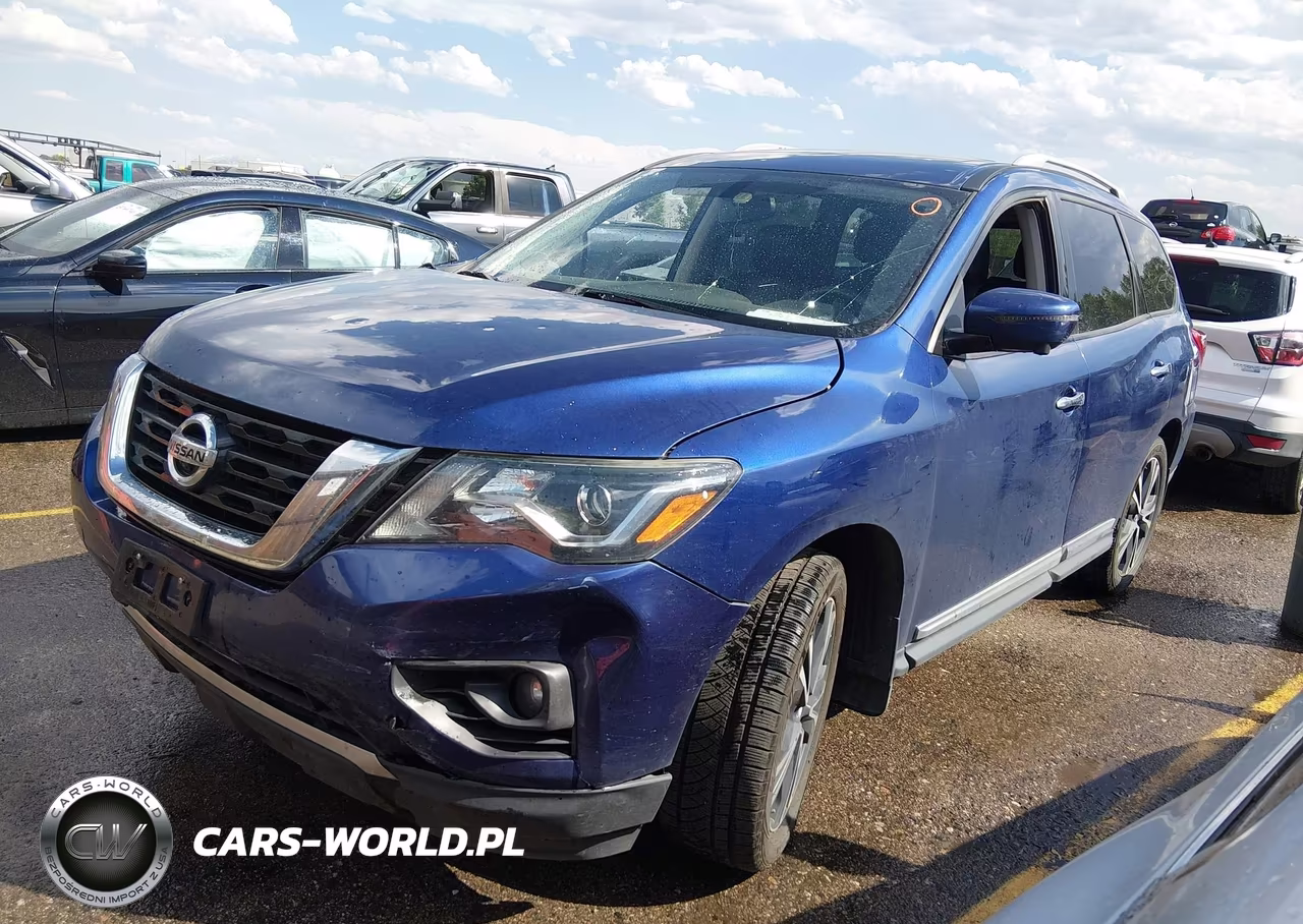 2018 Nissan Pathfinder Platinum-S-Sl-Sv VIN:5N1DR2MM6JC618287 - 2