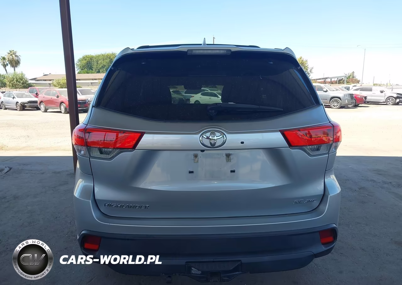 2017 Toyota Highlander Se VIN:5TDJZRFH8HS478297 - 16