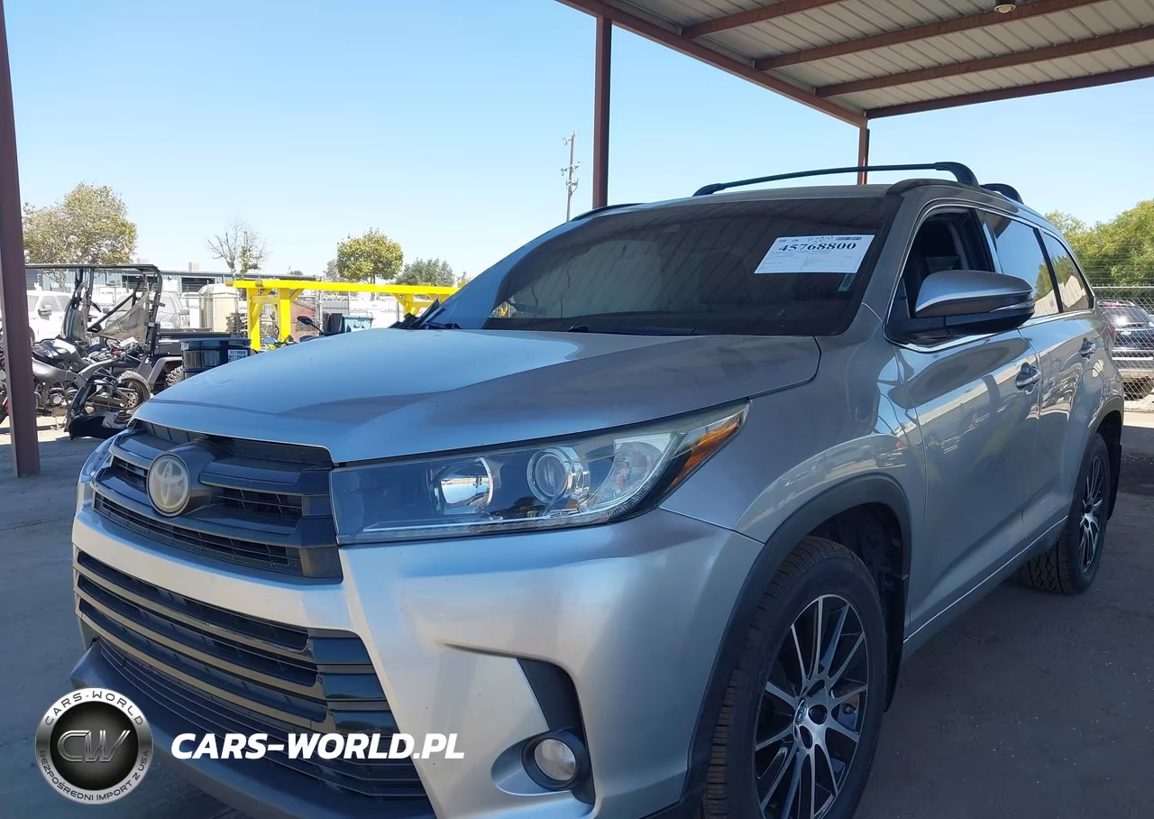 2017 Toyota Highlander Se VIN:5TDJZRFH8HS478297 - 2