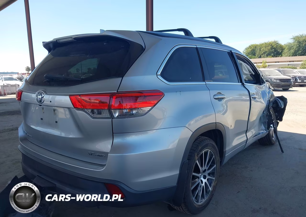 2017 Toyota Highlander Se VIN:5TDJZRFH8HS478297 - 4