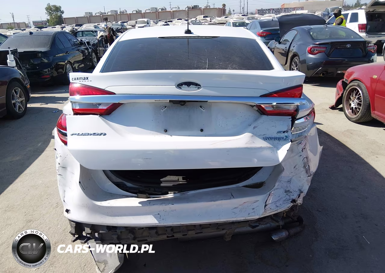2018 Ford Fusion Hybrid Se VIN:3FA6P0LU7JR170304 - 16