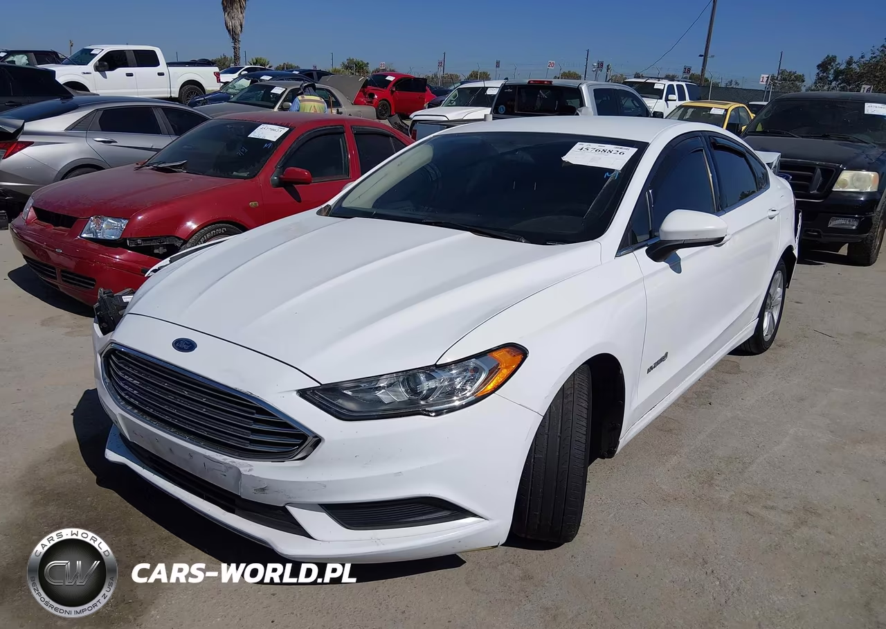 2018 Ford Fusion Hybrid Se VIN:3FA6P0LU7JR170304 - 2