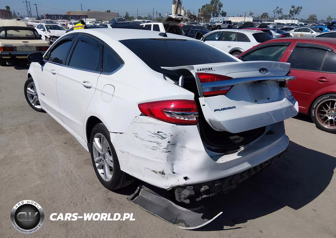 2018 Ford Fusion Hybrid Se VIN:3FA6P0LU7JR170304 - 3