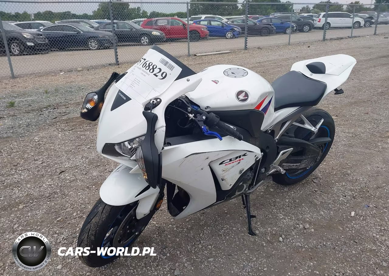 2012 Honda Cbr1000 Rr VIN:JH2SC5948CK400889 - 2