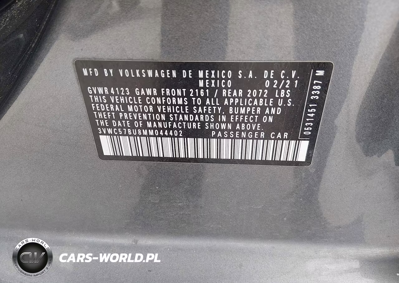 2021 Volkswagen Jetta 1.4T R-Line-1.4T Se-S VIN:3VWC57BU8MM044402 - 9