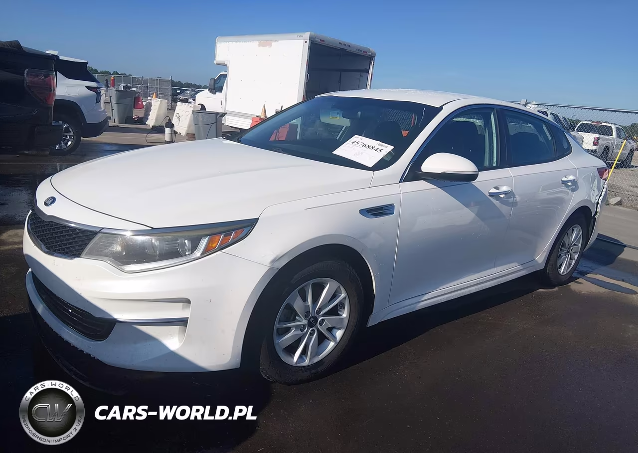 2016 Kia Optima Lx VIN:5XXGT4L30GG033124 - 2