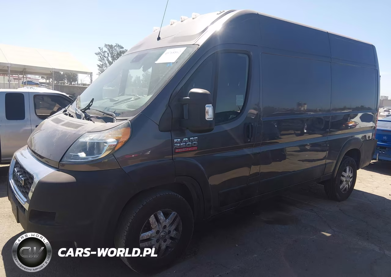 2021 Ram Promaster 2500 High Roof 136 Wb VIN:3C6LRVCG9ME531856 - 2