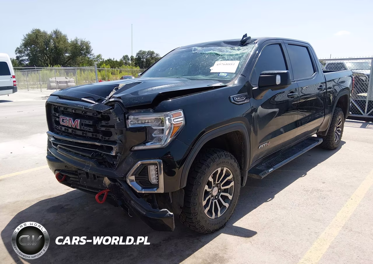 2021 GMC Sierra 1500 4Wd Short Box At4 VIN:3GTP9EED3MG304213 - 2