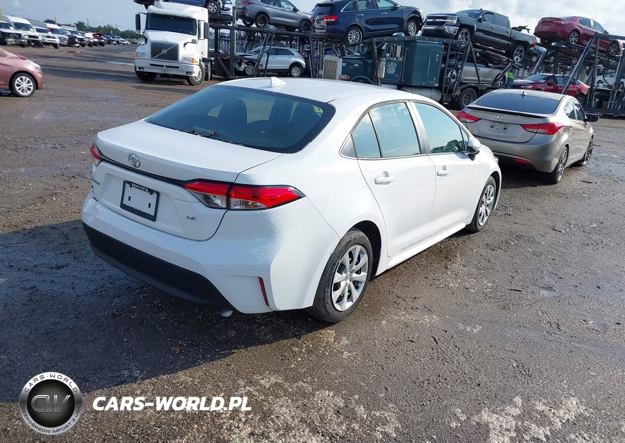 2023 Toyota Corolla Le VIN:5YFB4MDE2PP071114 - 4