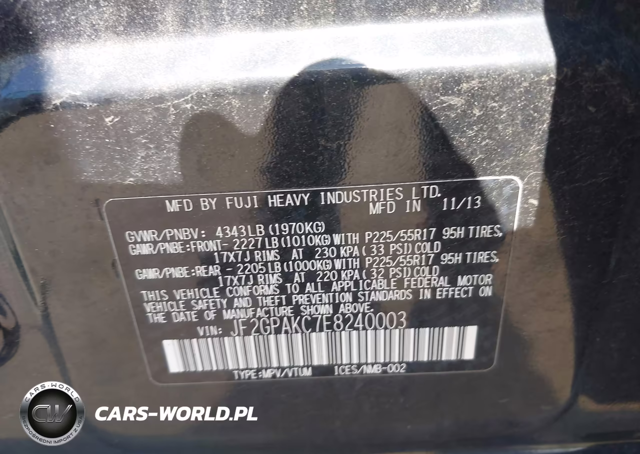 2014 Subaru Xv Crosstrek 2.0I Limited VIN:JF2GPAKC7E8240003 - 9