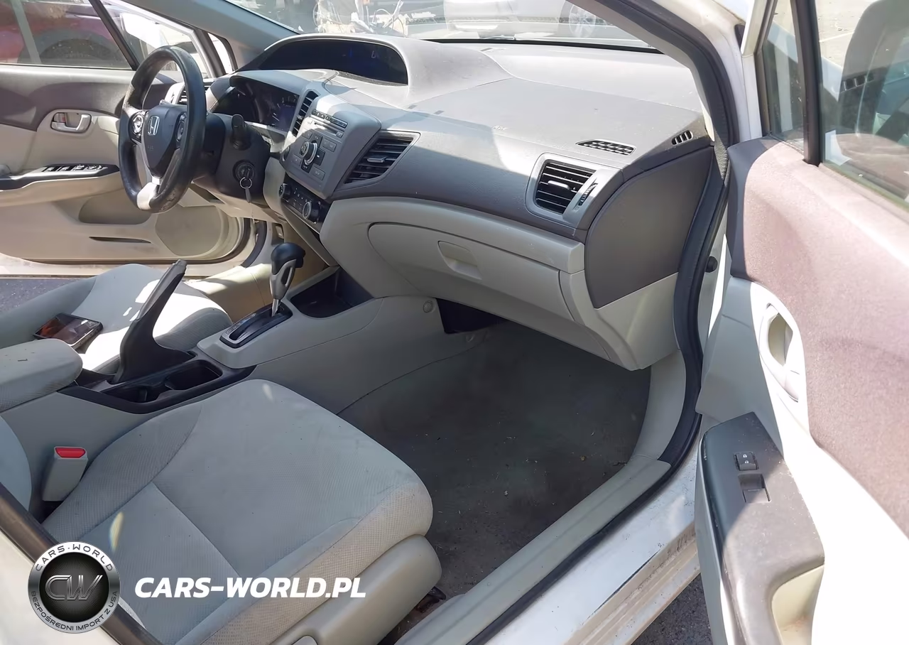 2012 Honda Civic Lx VIN:2HGFB2F54CH600153 - 5