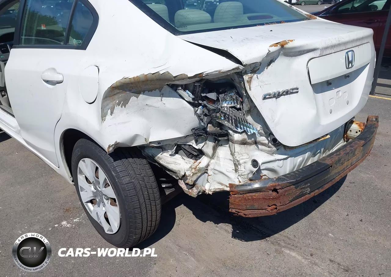 2012 Honda Civic Lx VIN:2HGFB2F54CH600153 - 6