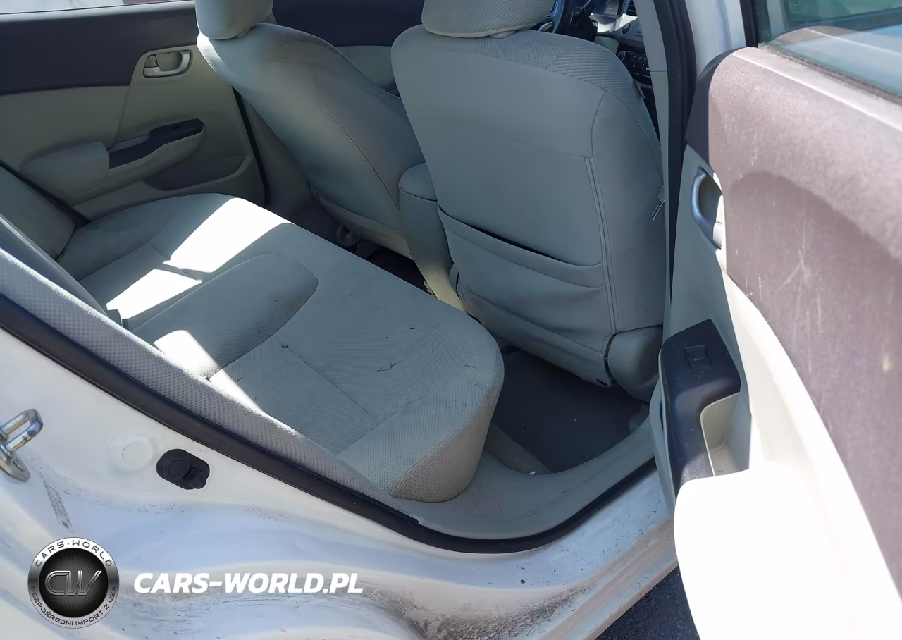 2012 Honda Civic Lx VIN:2HGFB2F54CH600153 - 8